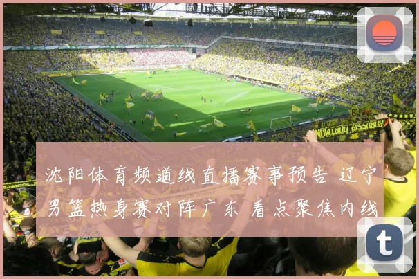 沈阳体育频道线直播赛事预告 辽宁男篮热身赛对阵广东 看点聚焦内线对抗